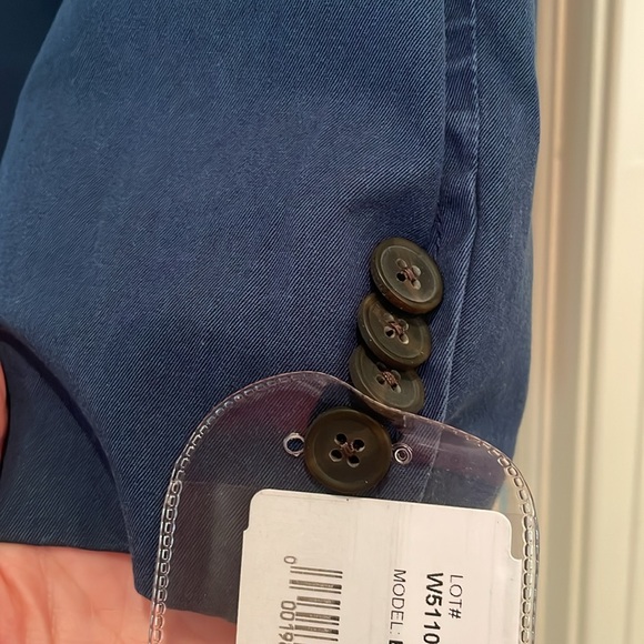 Turtleson men’s NEW Bono 2 stetch cotton blazer sz 44Reg - Picture 2 of 7